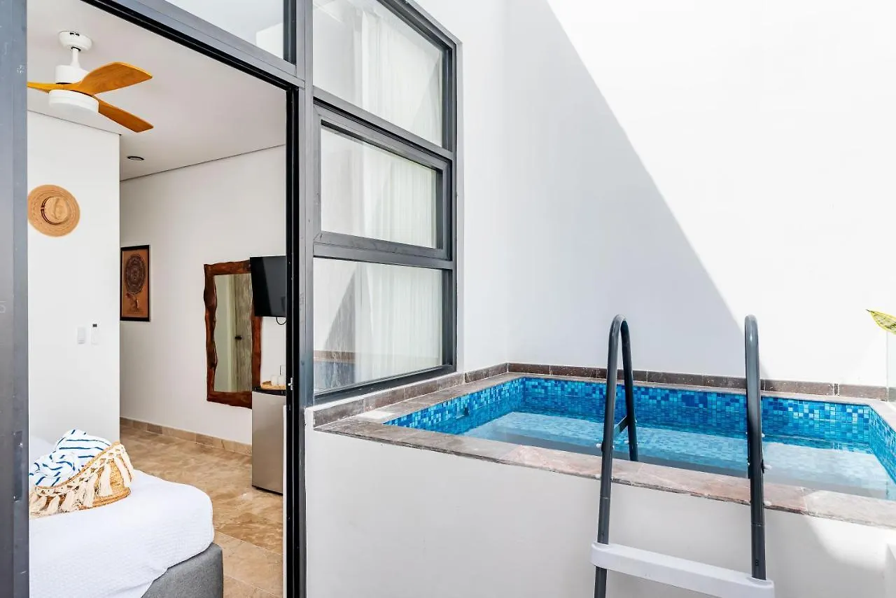 Top Location, Rooftop Pool And Gym With Jungle View, Elle Tulum Apartment Mexico