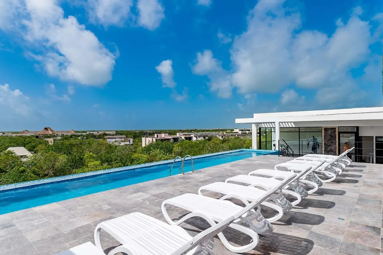 Top Location, Rooftop Pool And Gym With Jungle View, Elle Tulum Apartment 0*,