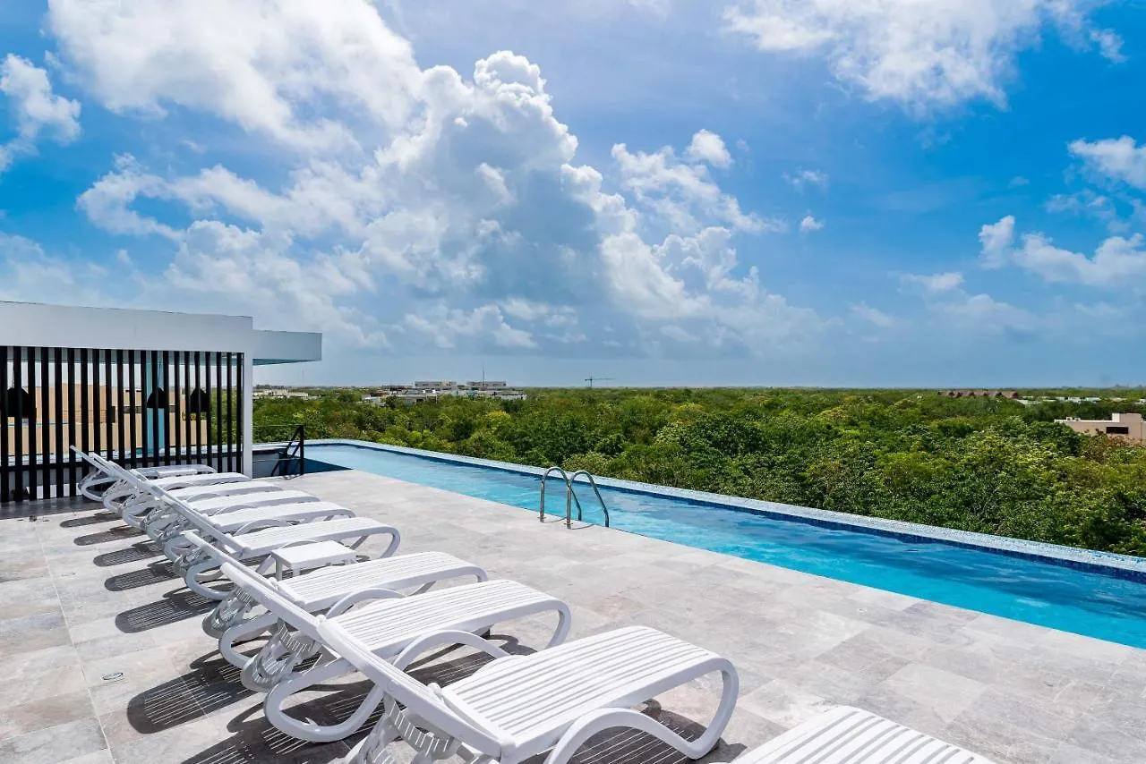 Top Location, Rooftop Pool And Gym With Jungle View, Elle Tulum Apartment