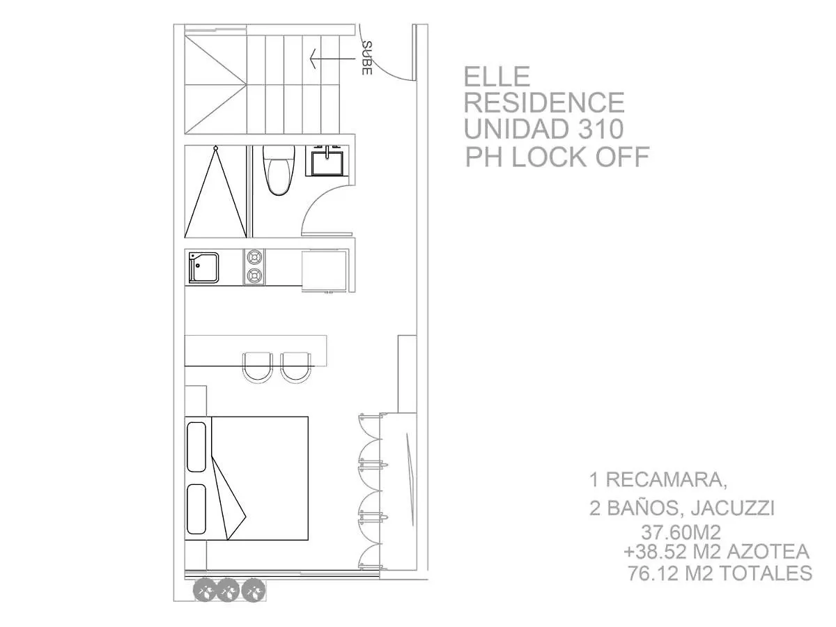 Top Location, Rooftop Pool And Gym With Jungle View, Elle Tulum Apartment