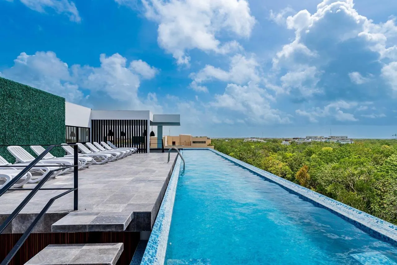 Top Location, Rooftop Pool And Gym With Jungle View, Elle Tulum Apartment